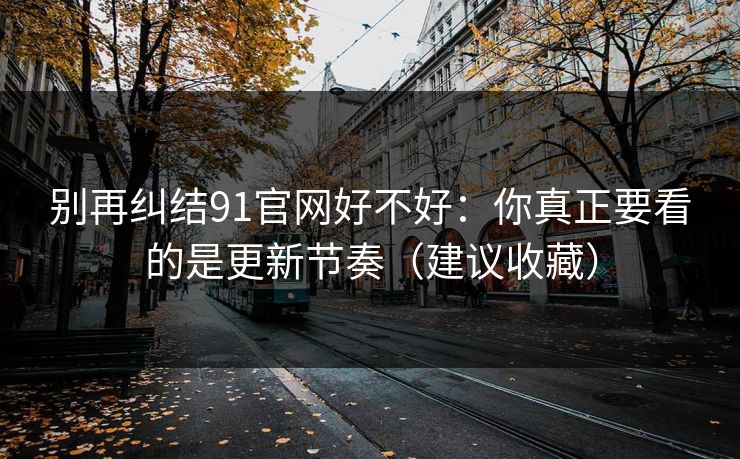 别再纠结91官网好不好：你真正要看的是更新节奏（建议收藏）